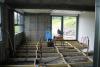 travaux en cours pour l'extension d'une maison d'architecte travaux en cours pour l'extension d'une maison d'architecte
