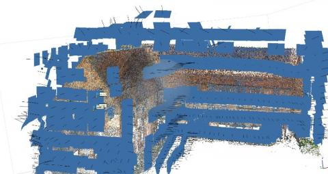 Modélisation numérique 3D par drone photogrammétrie de bâtiments et terrains