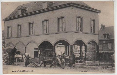 Rénovation de l'ancienne halle d'Argueil