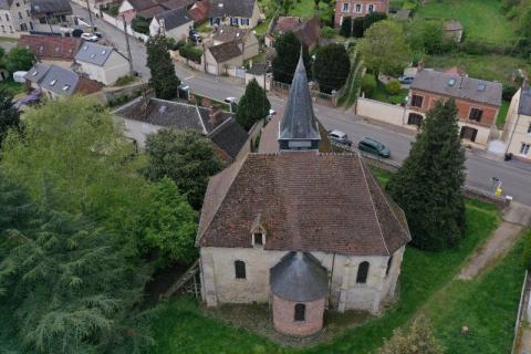 Modélisation numérique de l'église de Puiseux-le-Hauberger