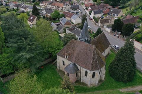 Modélisation numérique de l'église de Puiseux-le-Hauberger