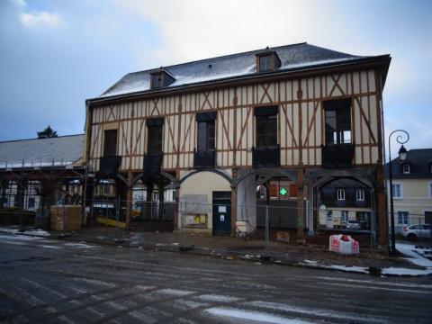 Rénovation de l'ancienne halle d'Argueil