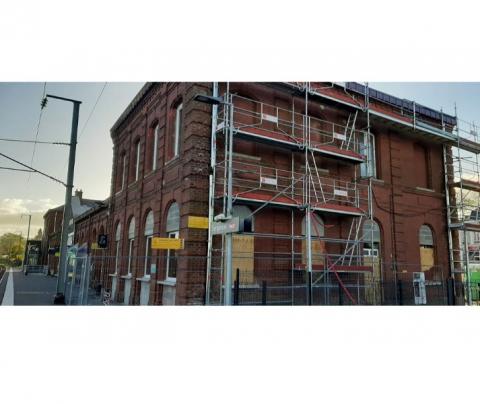 Création d'une M.A.M. dans la gare de Serqueux par Caroline Thibault architecte