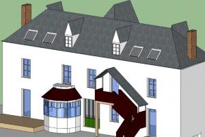 Projet de transformation d'une grande maison familiale en 4 logements dans l'Oise